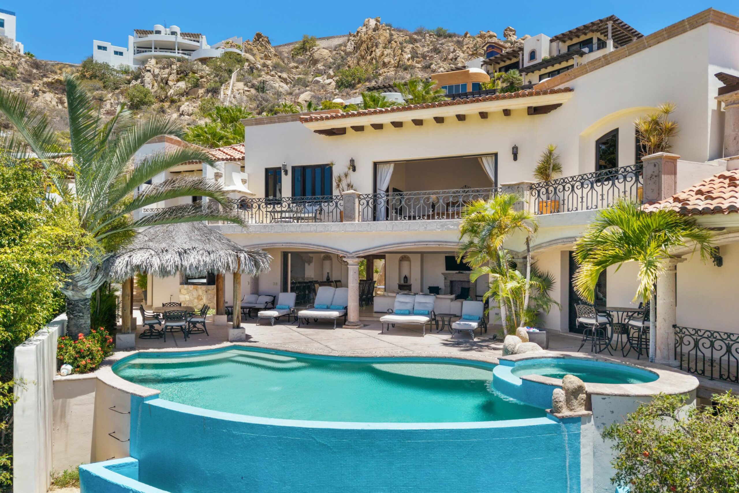 Cabo San Lucas 4 De Marzo Casa Belia Investment Opportunity in the Heart of 4 de MarzoWelcome to Casa Belia, a versatile property located in the heart of the popular Colonia 4 de Marzo neighborhood in Cabo San Lucas. Positioned on a highly visible corner lot, this unique property combines residential comfort with commercial potential, making it an excellent opportunity for homeowners, investors, or entrepreneurs.The property features:* A comfortable main house with a spacious outdoor patio* Separate studio space ideal for guests, rental income, or a private office* Commercial/business area with street exposure* Multiple access points and flexible parking options* Gated perimeter for privacy and security* Large tiled courtyard perfect for entertaining or future improvementsIts strategic cor for sale