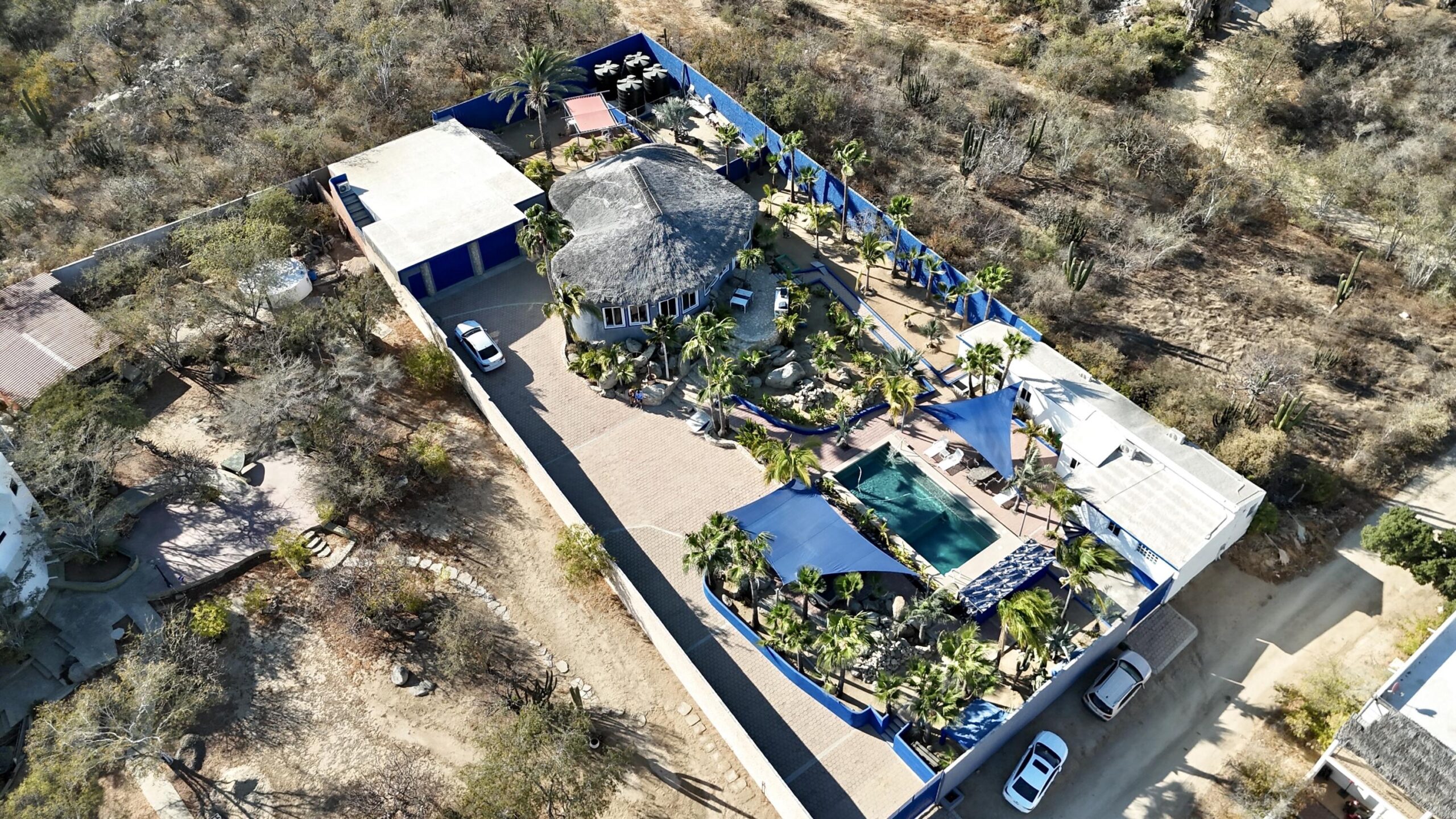 Cabo San Lucas 4 De Marzo Casa Belia Investment Opportunity in the Heart of 4 de MarzoWelcome to Casa Belia, a versatile property located in the heart of the popular Colonia 4 de Marzo neighborhood in Cabo San Lucas. Positioned on a highly visible corner lot, this unique property combines residential comfort with commercial potential, making it an excellent opportunity for homeowners, investors, or entrepreneurs.The property features:* A comfortable main house with a spacious outdoor patio* Separate studio space ideal for guests, rental income, or a private office* Commercial/business area with street exposure* Multiple access points and flexible parking options* Gated perimeter for privacy and security* Large tiled courtyard perfect for entertaining or future improvementsIts strategic cor for sale