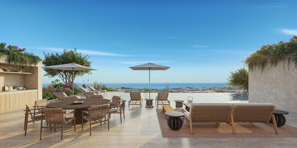 Cabo San Lucas Blue Moon Perched in Pedregal's coveted Valley of the Moon, this contemporary two-story residence captures unblockable ocean – Camino Del Pacífico L9 / Mz 2, Cabo San Lucas, BS